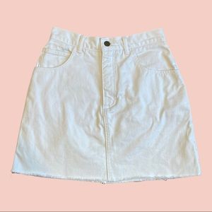 VTG GUESS CUTOFF SKIRT